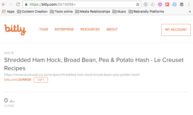Bitly Public Data