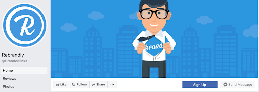 rebrandly facebook