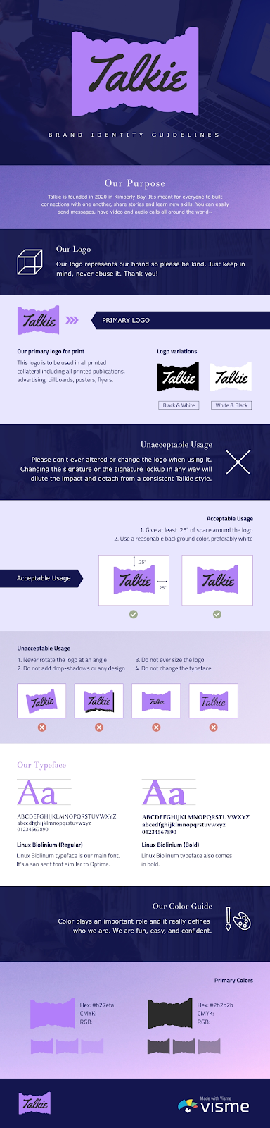 talkie infographic