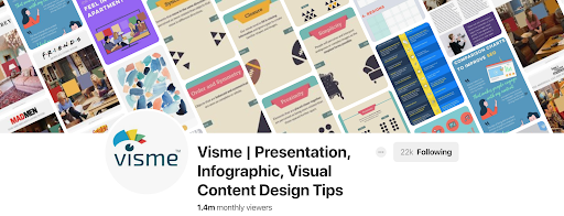 visme pinterest