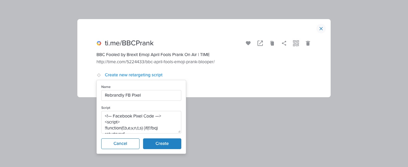 Link retargeting -SMS marketing