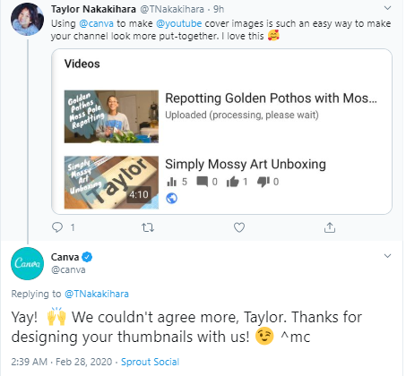 Canva - B2B social media marketing